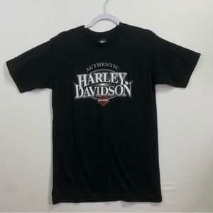 2000s Harley Davidson of Hong Kong Double Sided Graphic Tee Adult Medium Black